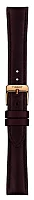 Paski i części Pasek Skórzany Tissot Brązowy 16mm Bella Ora T600037908