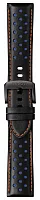 Paski i części Pasek Skórzany Tissot Czarno-Niebieski 22mm Chrono XL New York Knicks T600041558