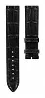 Paski i części Pasek Skórzany Tissot Czarny 19mm Carson T600033606