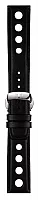Paski i części Pasek Skórzany Tissot Czarny 20mm z Zapięciem Motylkowym PRS 516 T600037163