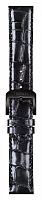 Paski i części Pasek Skórzany Tissot Antracytowy 19mm Quickster T600036880