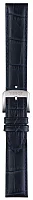 Paski i części Pasek Skórzany Tissot Granatowy 19mm Quickster T600035386