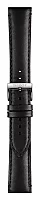 Paski i części Pasek Skórzany Tissot Czarny 21mm Gentleman T600040541