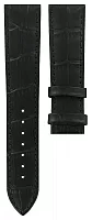 Paski i części Pasek Skórzany Tissot Czarny 20mm Tradition T610031948