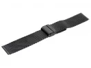 Paski i części Bransoleta Mesh 22mm Czarna BRANS-MESH-BK-22-1