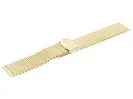 Paski i części Bransoleta Mesh 22mm Żółte Złoto BRANS-MESH-YG-22-1