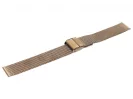 Paski i części Bransoleta Mesh 18mm Brąz BRANS-MESH-BR-18-1