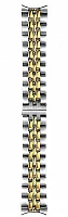 Paski i części Bransoleta Stalowa Certina Bicolor Żółte Złoto 20mm DS Caimano Gent Precidrive Yellow Gold PVD C605021205
