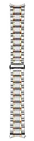 Paski i części Bransoleta Stalowa Longines 18mm Bicolor Różowe Złoto Master Collection L600168790