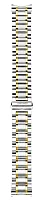 Paski i części Bransoleta Stalowa Longines 21mm Bicolor Żółte Złoto Master Collection L600149545
