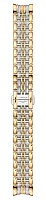 Paski i części Bransoleta Stalowa Longines Bicolor Różowe Złoto 15mm Lyre L600163561