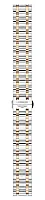 Paski i części Bransoleta Stalowa Longines Bicolor Różowe Złoto 17mm DolceVita L600149724
