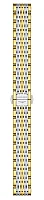 Paski i części Bransoleta Stalowa Longines Bicolor Żółte Złoto 15mm Lyre L600163562