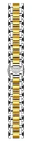Paski i części Bransoleta Stalowa Longines Bicolor Żółte Złoto 18,2mm PrimaLuna L600135069