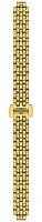 Paski i części Bransoleta Stalowa Tissot 10mm Żółte Złoto Lovely T605049749