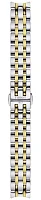 Paski i części Bransoleta Stalowa Tissot 14mm Bicolor Żółte Złoto Classic Dream T605045501