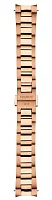 Paski i części Bransoleta Stalowa Tissot 16mm Różowe Złoto PR 100 Lady T605051226