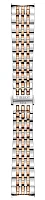 Paski i części Bransoleta Stalowa Tissot 19mm Bicolor Różowe Złoto Le Locle T605051530
