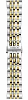 Paski i części Bransoleta Stalowa Tissot 19mm Bicolor Żółte Złoto Le Locle T605051527