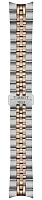 Paski i części Bransoleta Stalowa Tissot 20mm Bicolor Różowe Złoto Ballade T605050367