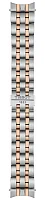 Paski i części Bransoleta Stalowa Tissot 20mm Bicolor Różowe Złoto Classic Dream T605051586