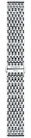 Paski i części Bransoleta Stalowa Tissot 20mm Everytime T605048773