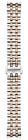 Paski i części Bransoleta Stalowa Tissot Bicolor Różowe Złoto 15mm Carson T605043625