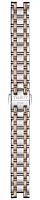 Paski i części Bransoleta Stalowa Tissot Bicolor Różowe Złoto Bellissima T605047145