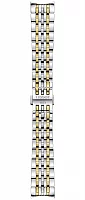 Paski i części Bransoleta Stalowa Tissot Bicolor Żółte Złoto 19mm Le Locle Bicolor T605014110