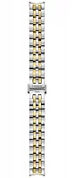 Paski i części Bransoleta Stalowa Tissot Bicolor Żółte Złoto 12mm Le Locle Lady T605014103