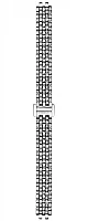 Paski i części Bransoleta Stalowa Tissot 10mm Lovely T605030157