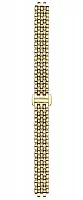 Paski i części Bransoleta Stalowa Tissot Żółte Złoto 10mm Lovely Gold T605030188