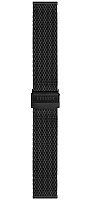 Paski i części Bransoleta Stalowa Tissot Czarna 20mm PR 100 T605040721