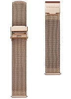 Paski i części Bransoleta Sternglas Milanaise Mesh 16mm Różowe Złoto S03-MI09