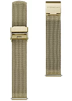 Paski i części Bransoleta Sternglas Milanaise Mesh 16mm Złota S03-MI07