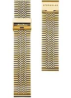 Paski i części Bransoleta Sternglas SuperSlim 20mm Złota S03-ME09
