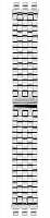 Paski i części Bransoleta Swatch Irony Sistem51 SISTEM BOREAL AGAIN AYIS401GC