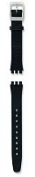 Paski i części Pasek Swatch Irony Lady SMOOTHLY BLACK AYSS268