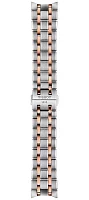 Paski i części Bransoleta Stalowa Tissot Bicolor Różowe Złoto 22mm Chemin Des Tourelles 42 T605050102