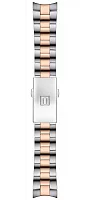 Paski i części Bransoleta Stalowa Tissot Bicolor Różowe Złoto PR 100 T605042084