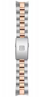 Paski i części Bransoleta Stalowa Tissot Bicolor Różowe Złoto 16mm PR 100 Lady T605043793
