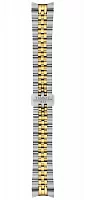 Paski i części Bransoleta Stalowa Tissot Bicolor Różowe Złoto 16mm Ballade Lady T605050370