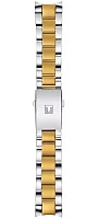 Paski i części Bransoleta Stalowa Tissot Bicolor Żółte Złoto 22mm Chrono XL T605045893