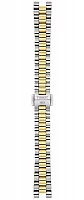 Paski i części Bransoleta Stalowa Tissot Bicolor Żółte Złoto 16mm Desir T605050200