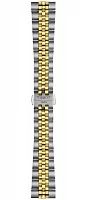 Paski i części Bransoleta Stalowa Tissot Bicolor Żółte Złoto PR516 Quartz Chrono T605050084