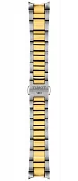 Paski i części Bransoleta Stalowa Tissot Bicolor Żółte Złoto 20mm PR 100 T605049117