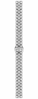 Paski i części Bransoleta Stalowa Tissot 9mm Lovely T605048848