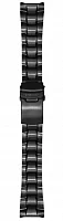 Paski i części Bransoleta Traser Czarna 22mm P67 Officer Pro 109400