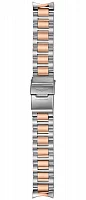 Paski i części Bransoleta Stalowa Longines Bicolor Różowe Złoto 21mm HydroConquest 41 L600152872