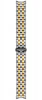 Paski i części Bransoleta Stalowa Longines Żółte Złoto 12mm Flagship Lady L600075631